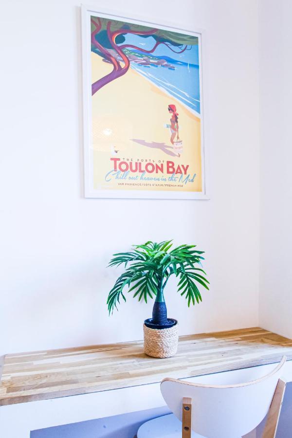 La Cle Studio Clim, Wifi, Gare Et Port De Toulon Exterior photo